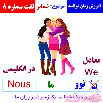 آموزش زبان فرانسه با عکس