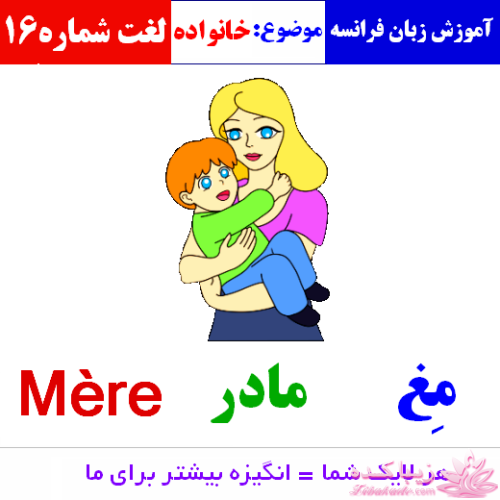 آموزش زبان فرانسه با عکس