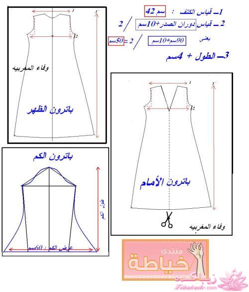 آموزش دوخت مانتو عبایی