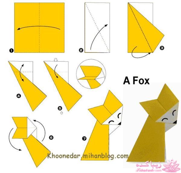 اوریگامی را ساده بیاموزید