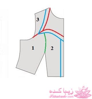 آموزش دوخت لباس مجلسی