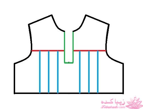 آموزش خیاطی لباس کودک