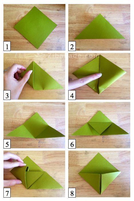 اوریگامی | الگوی کاغذی